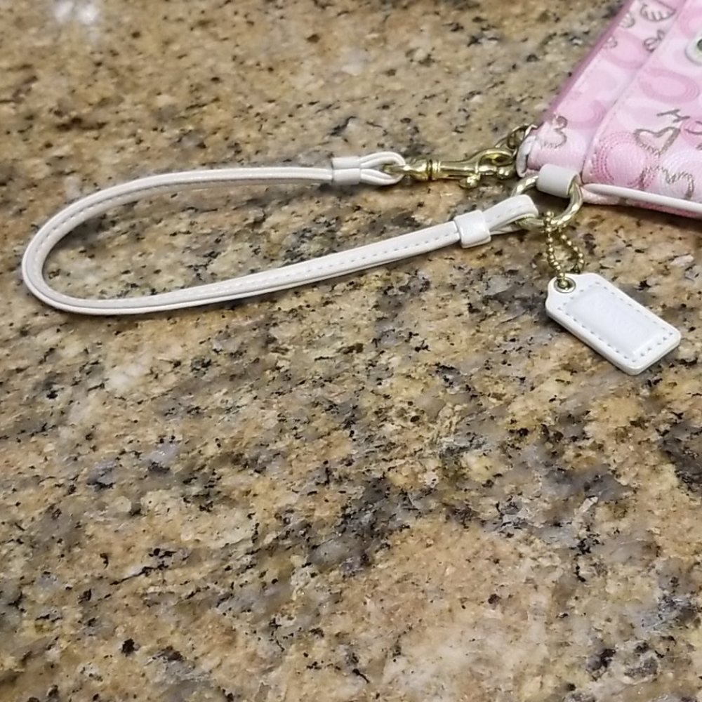 SOLD!!Coach Wristlet - 6x4.5 - Picture 2 of 9